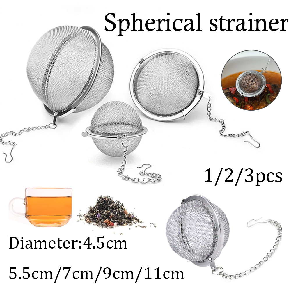 Coffee Tea Infusion - 1-5pcs Tea Infuser Stainlesss Steel Mesh