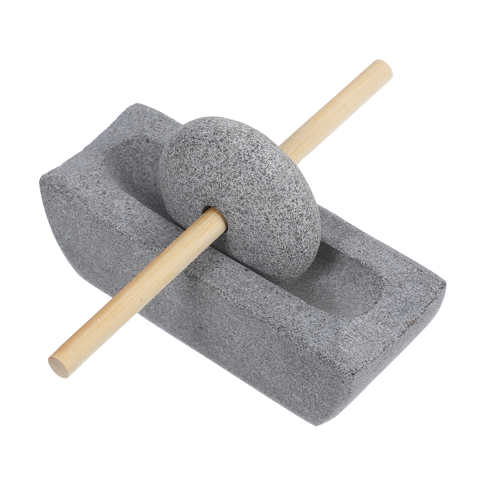 Coffee Tea Bean Leaf - 1Set Stone Pestle and Mortar Mill