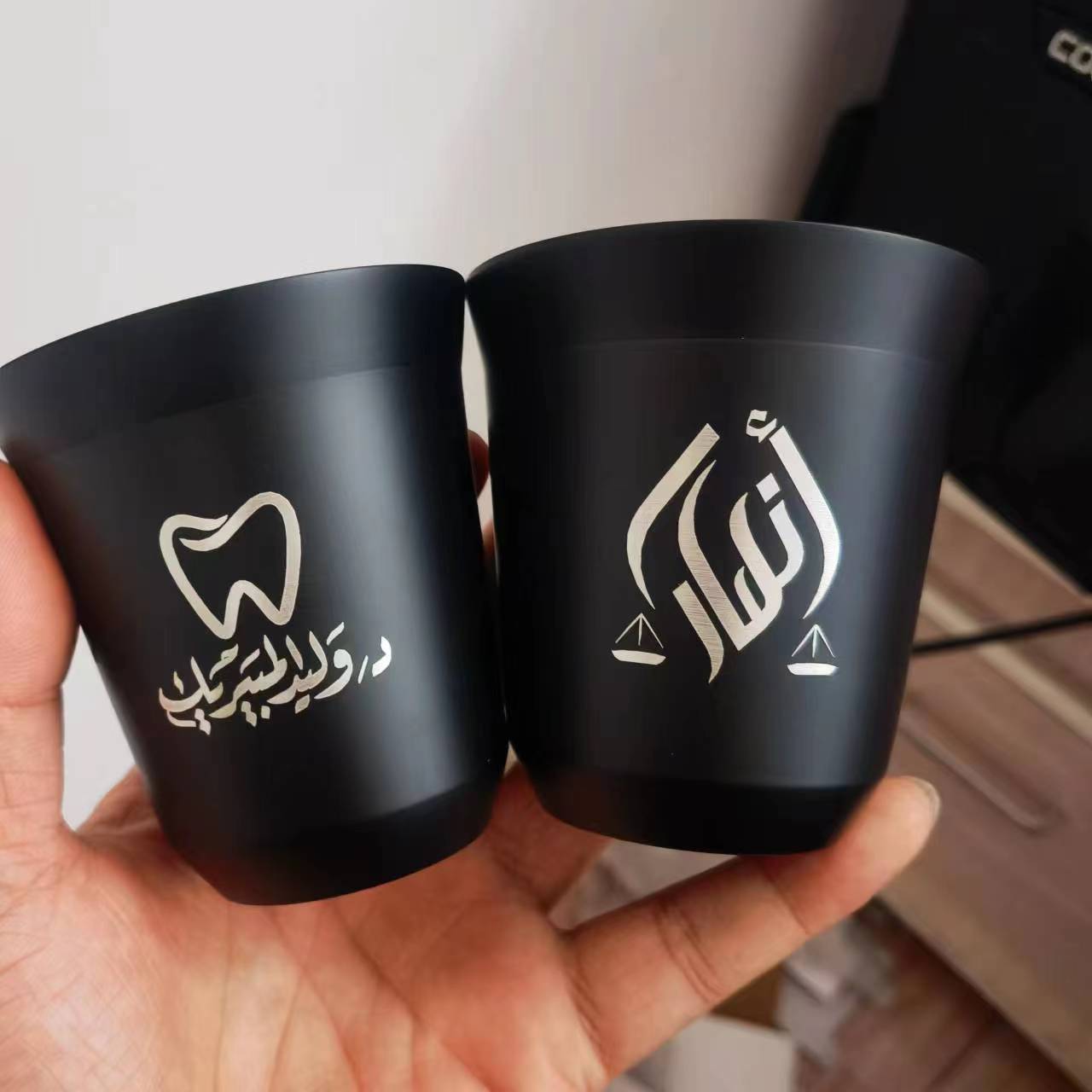 Coffee Tea Tumbler - Insulated Double Wall SS Espresso Cups,