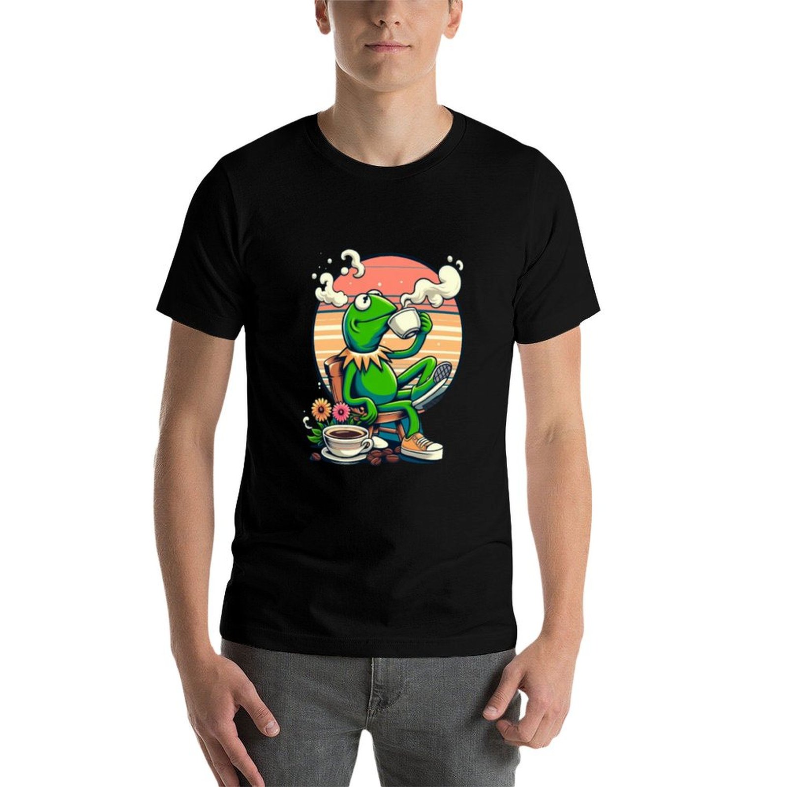 Kermit Sipping Tea gif. Funny  - Coffee Tea Festival 评论和价格