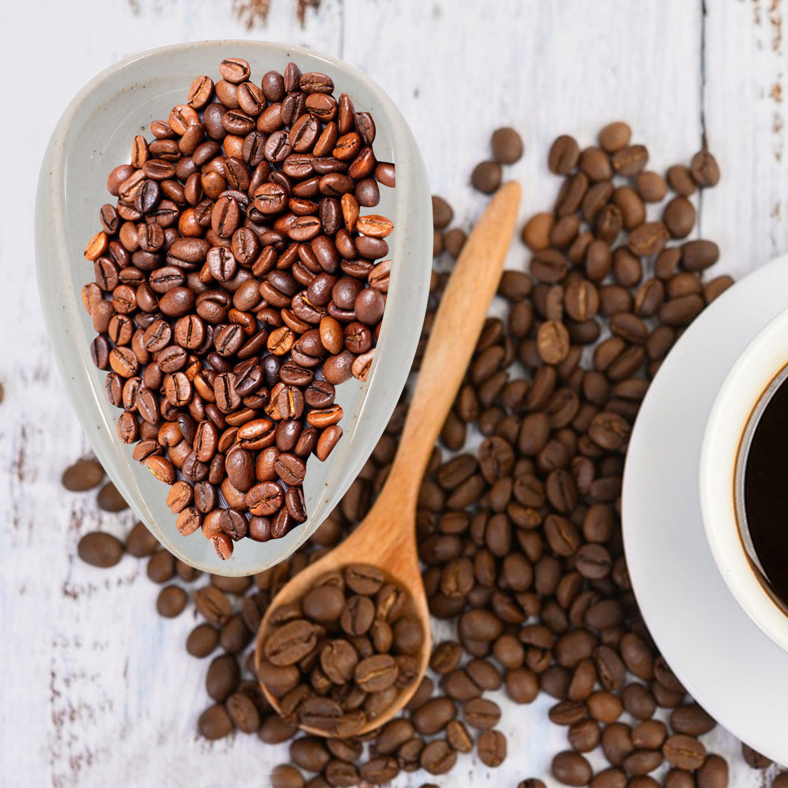 Ceramic Coffee Bean Dosing Tra - Coffee Tea Bean Leaf 评论和价格