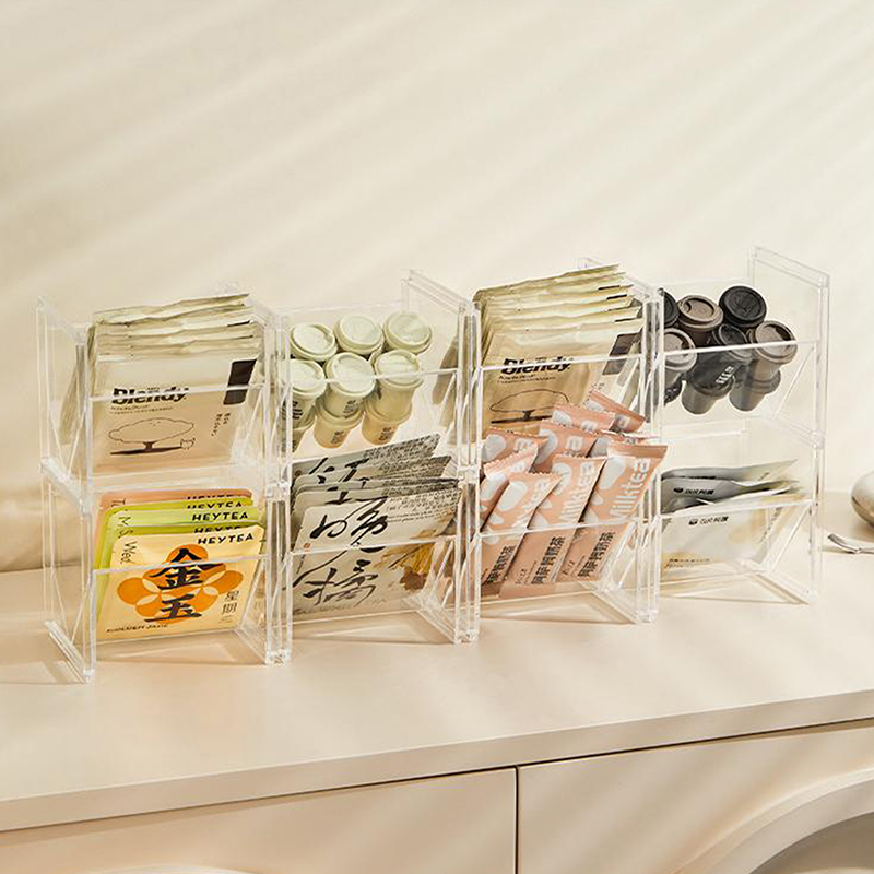 Vertical Tea Box Holder Stacka - Coffee Tea Bags 评论和价格