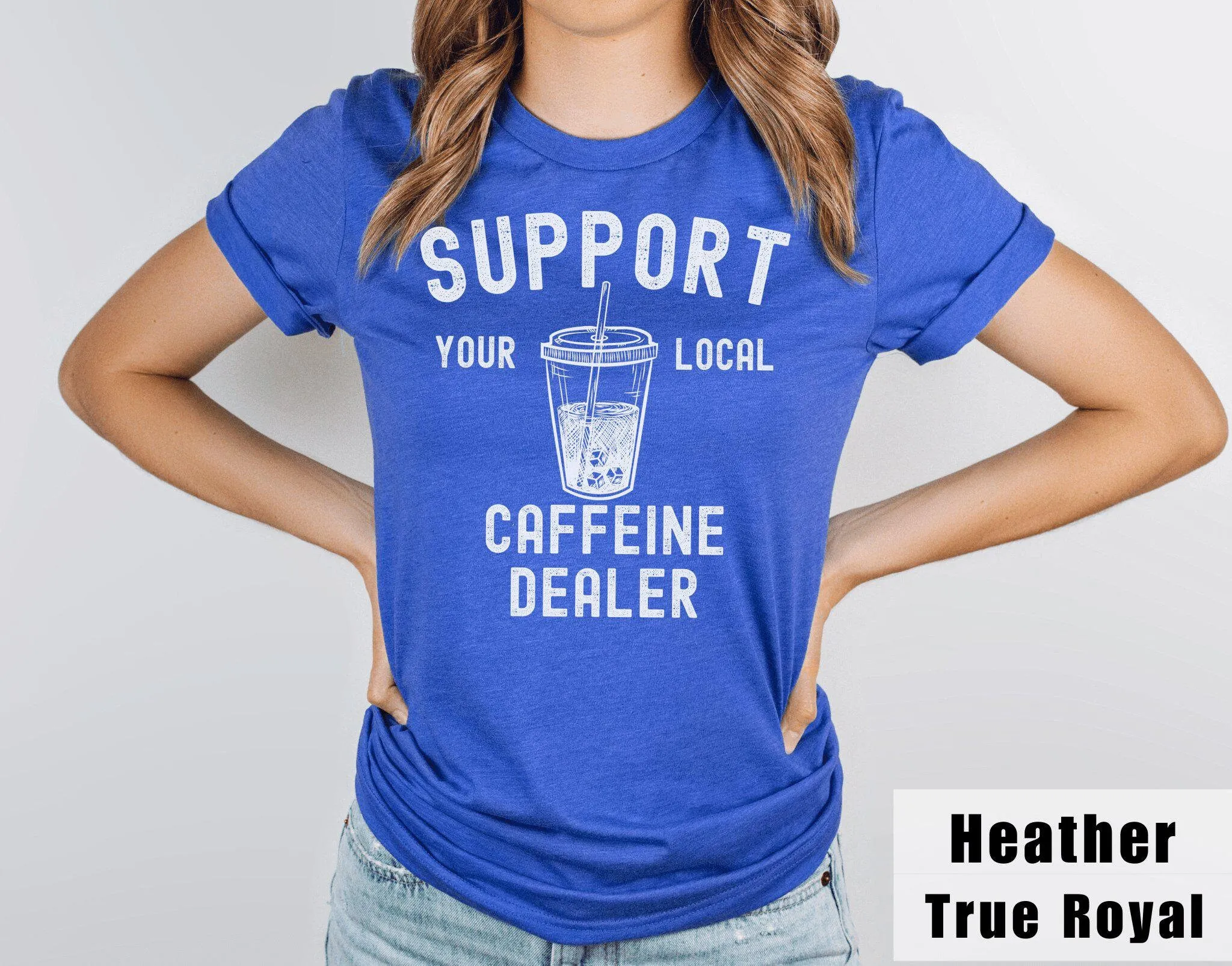 Iced Coffee T Shirt Support Yo - T And Tea Coffee 评论和价格
