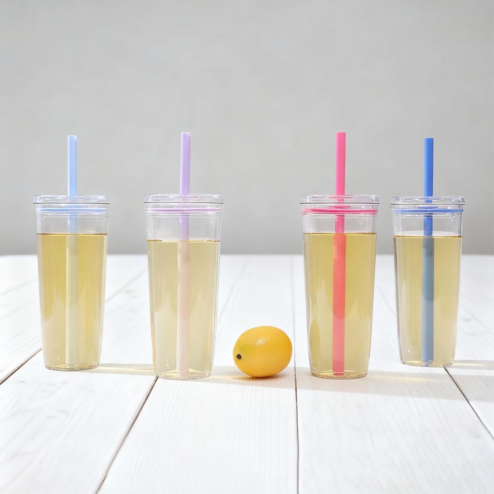 Portable Straw Cup 20oz Colorf - Coffee Tea Tumbler 评论和价格