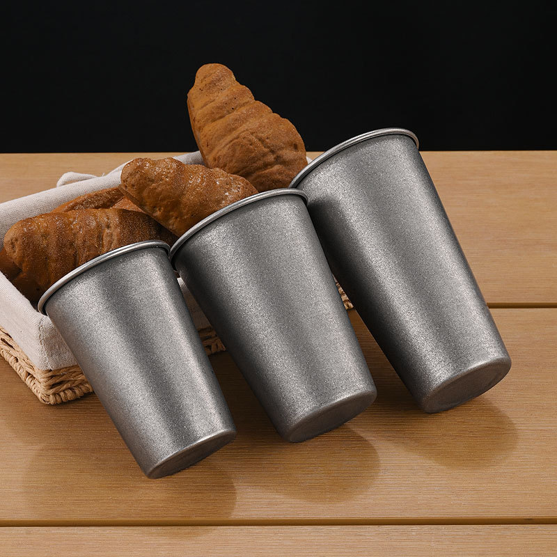 Retro Silver Stainless Steel D - Coffee Tea Tumbler 评论和价格