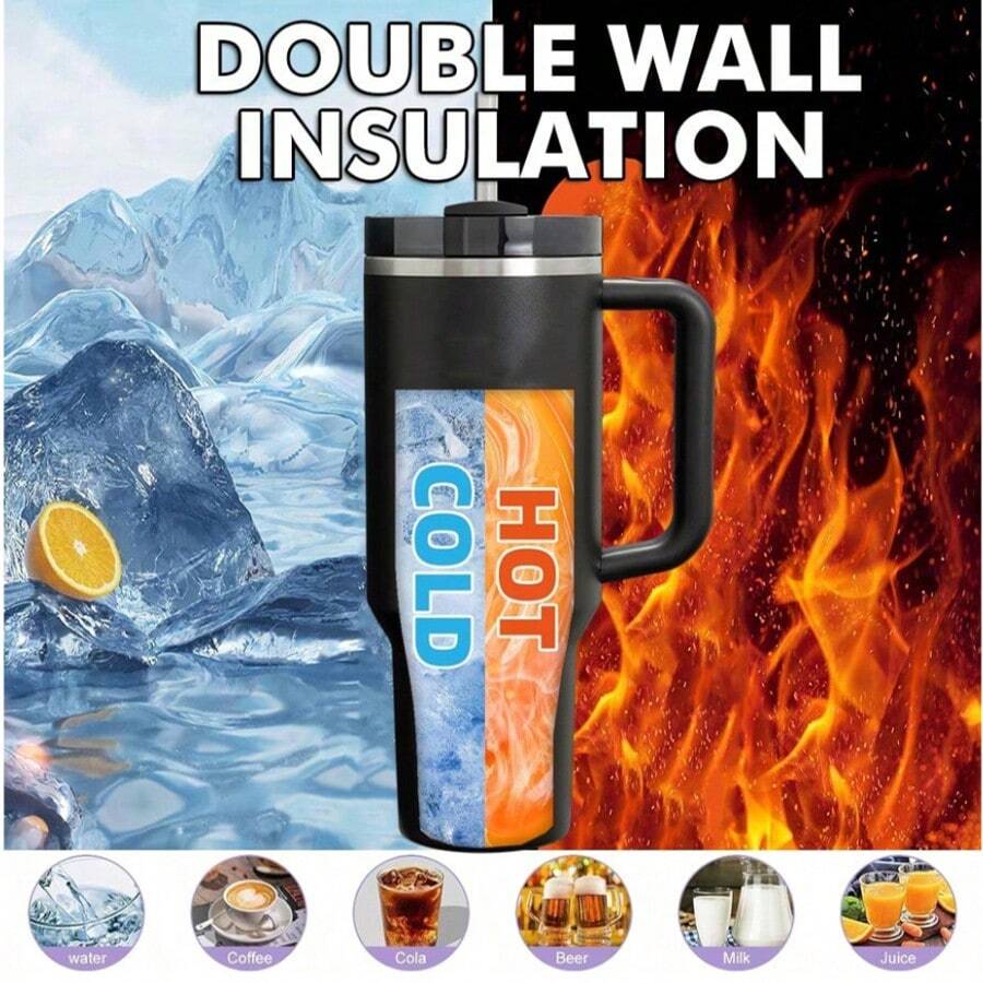 SGIAWETA-1pc,40 Oz H2.0 Cup, 4 - Coffee Tea Tumbler 评论和价格