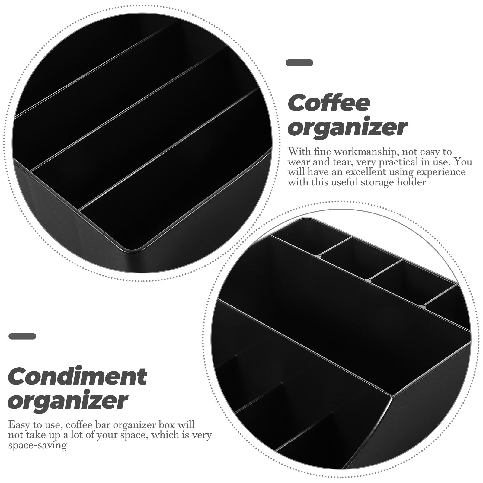 Coffee Organizer Station Resin - Coffee Tea Bags 评论和价格