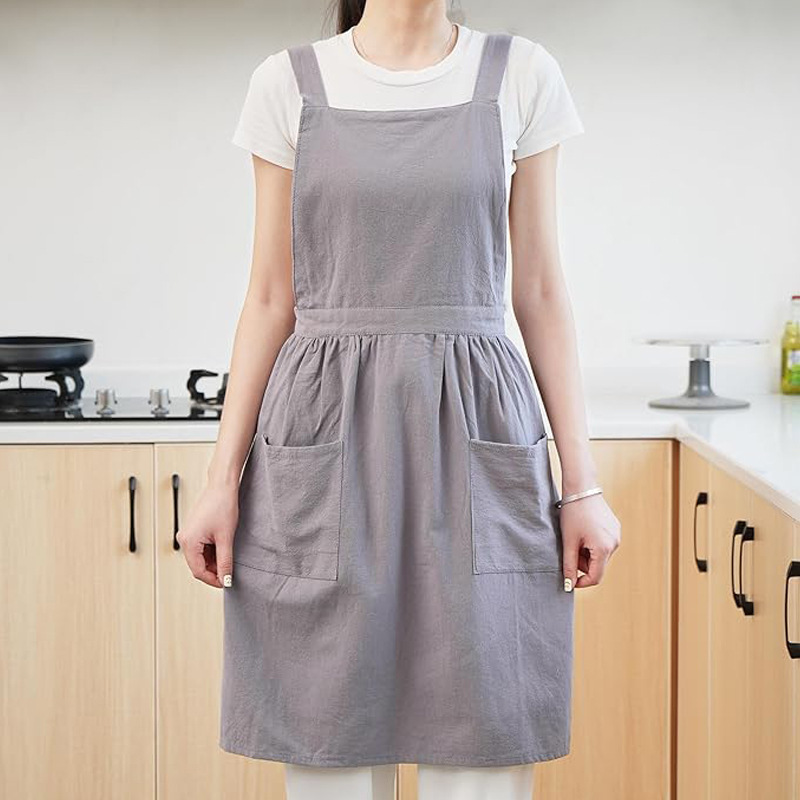 Canvas apron made of cotton su - Coffee Tea Garden 评论和价格
