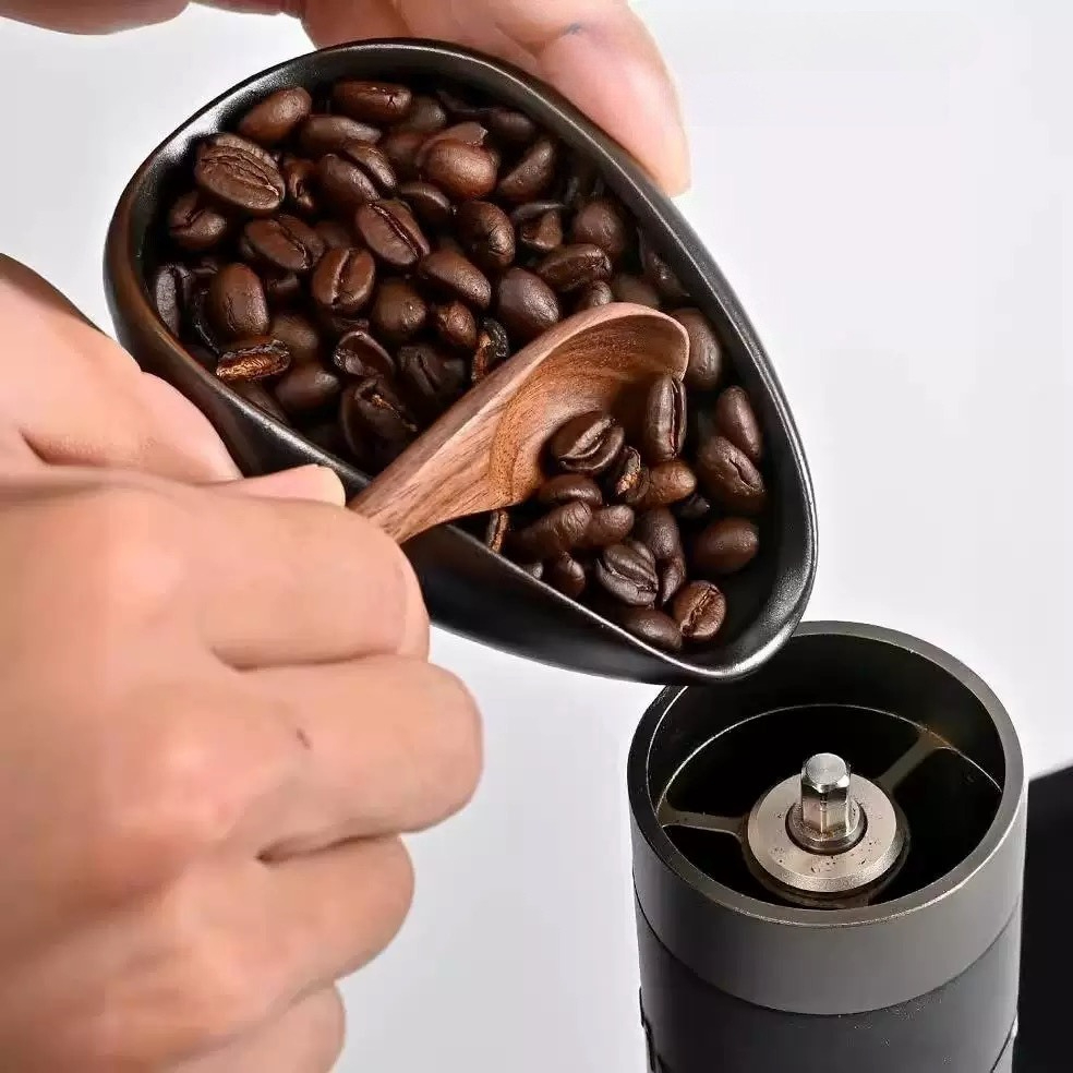 Ceramic Coffee Bean Dosing Tra - Coffee Tea Bean Leaf 评论和价格