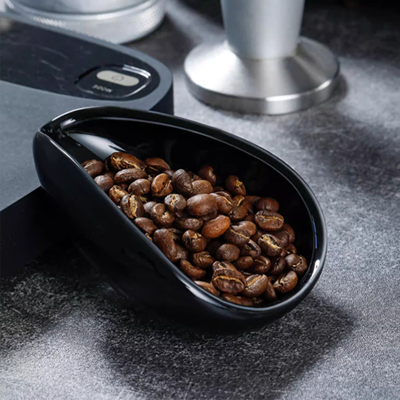 Ceramic Coffee Bean Dosing Tra - Coffee Tea Bean Leaf 评论和价格