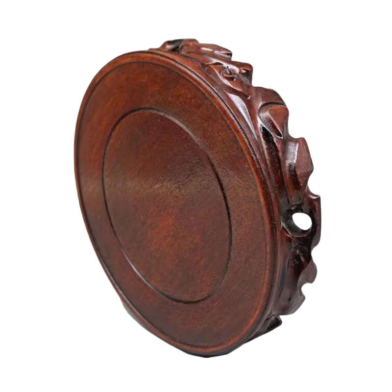 Wooden Plant Saucer & Flower P - Coffee Tea Garden 评论和价格