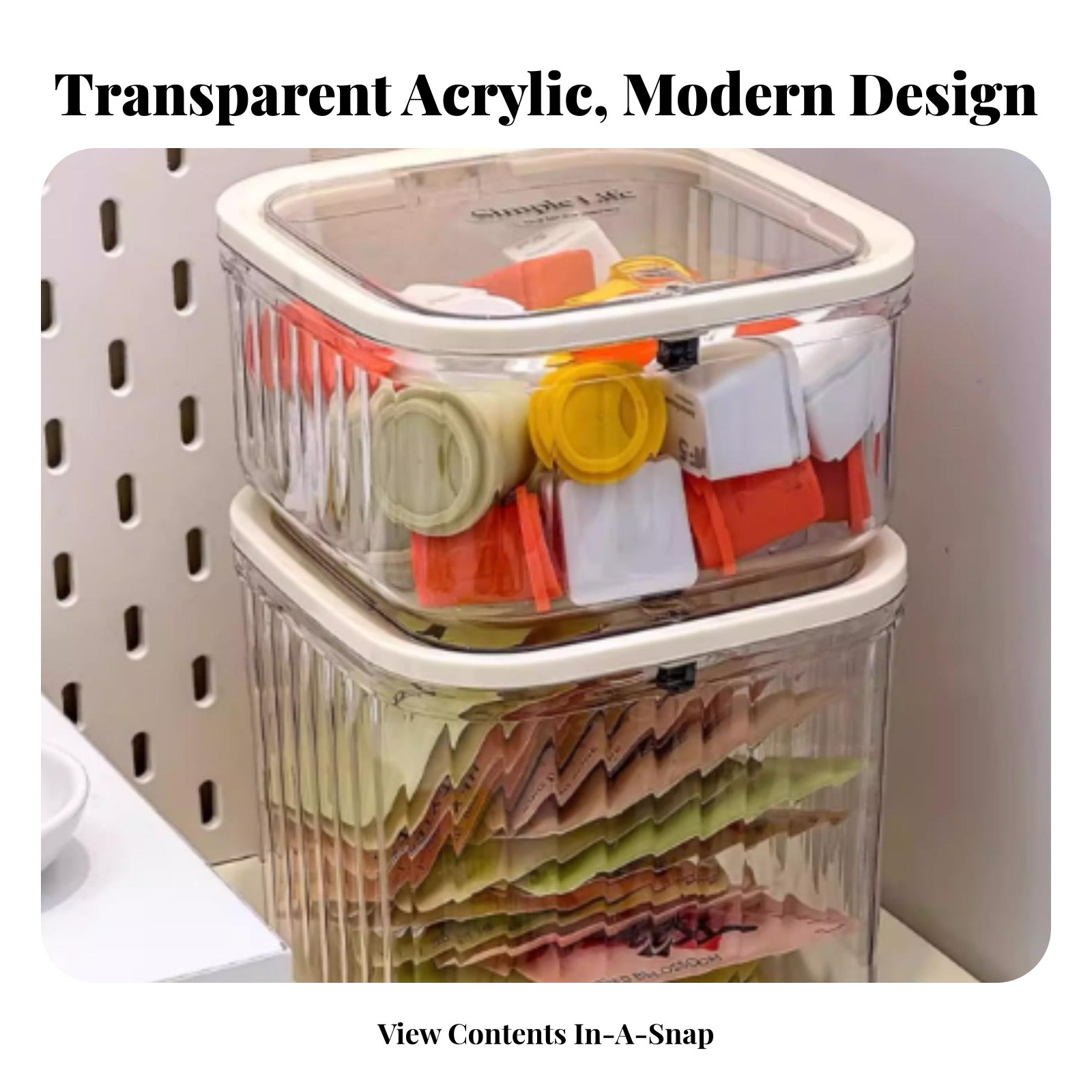 Plastic Tea Bag Storage Box La - Coffee Tea Bags 评论和价格