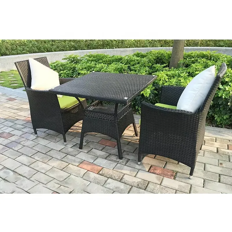 Outdoor Rattan Table and Chair - Coffee Tea Garden 评论和价格