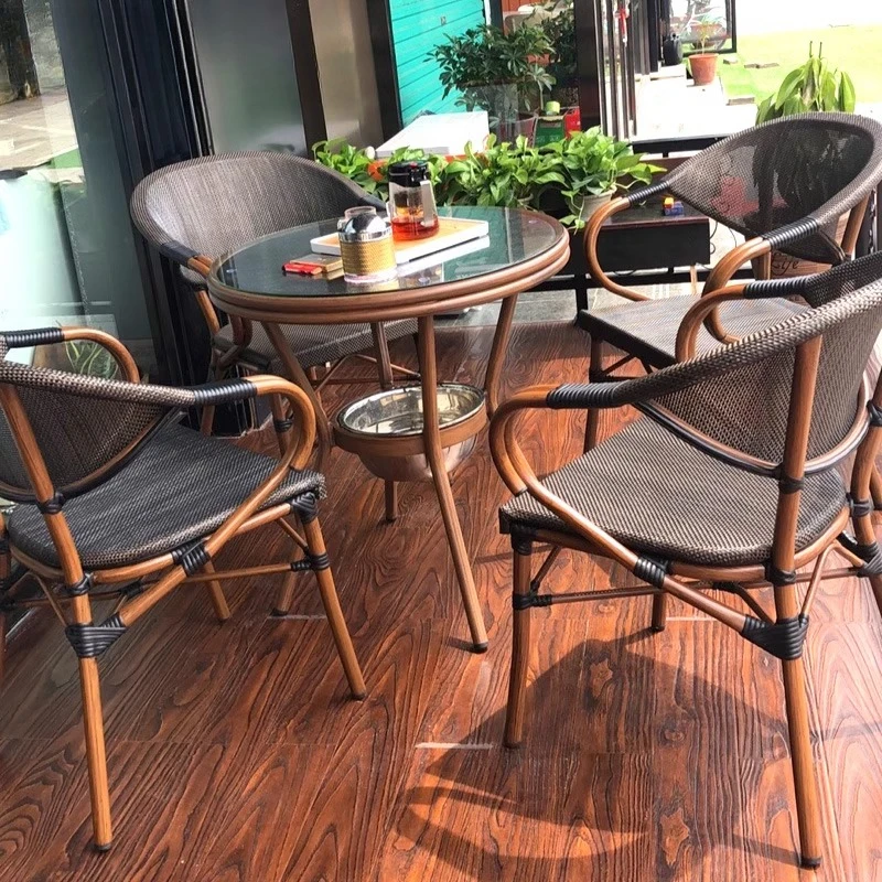 Outdoor garden rattan courtyar - Coffee Tea Garden 评论和价格