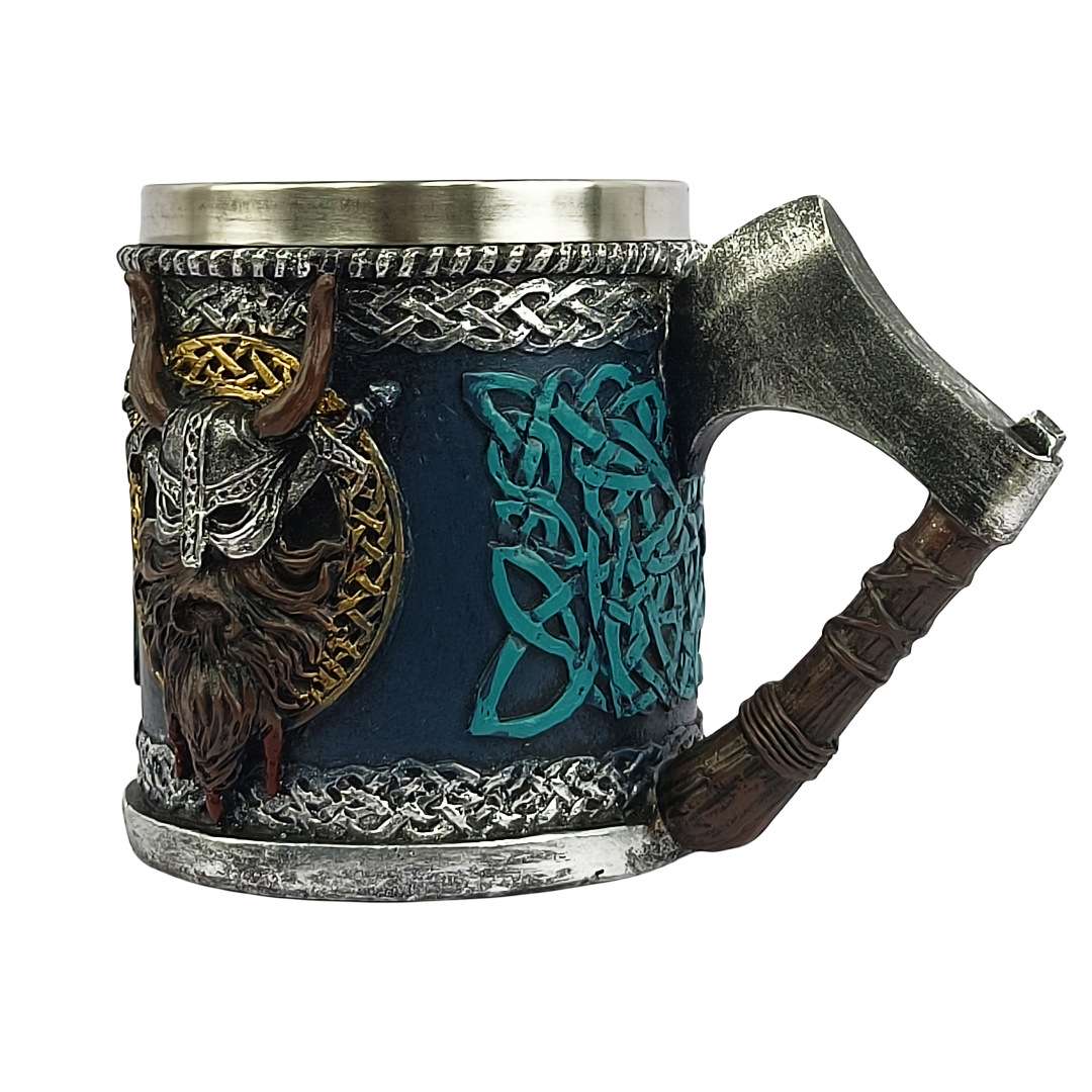 Viking Beer Glass Valhalla Res - Coffee Tea Tumbler 评论和价格