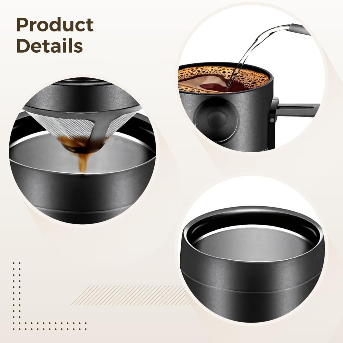 Stainless Steel Coffee Mug 350 - Coffee Tea Tumbler 评论和价格