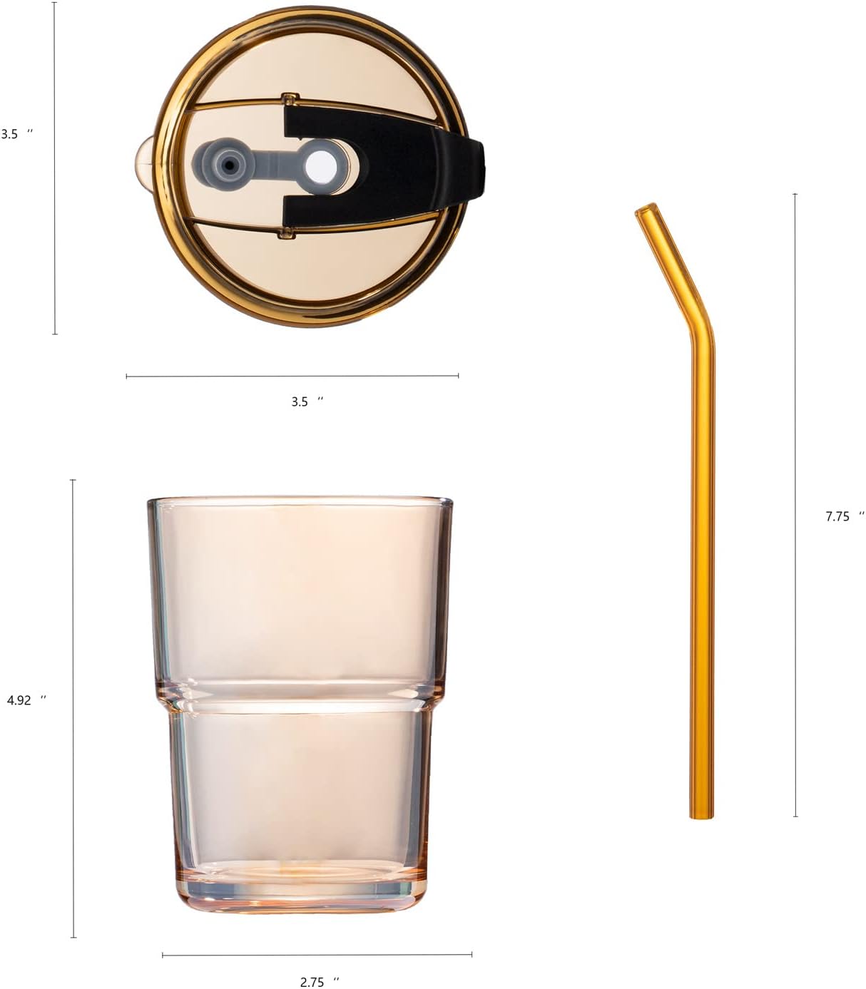 13oz/400ml Tumbler Water Glass - Coffee Tea Tumbler 评论和价格