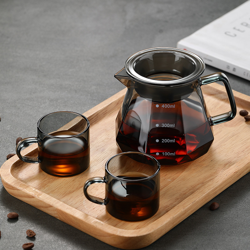 Glass Drip Coffee Maker Diamon - Coffee Tea Decanter 评论和价格