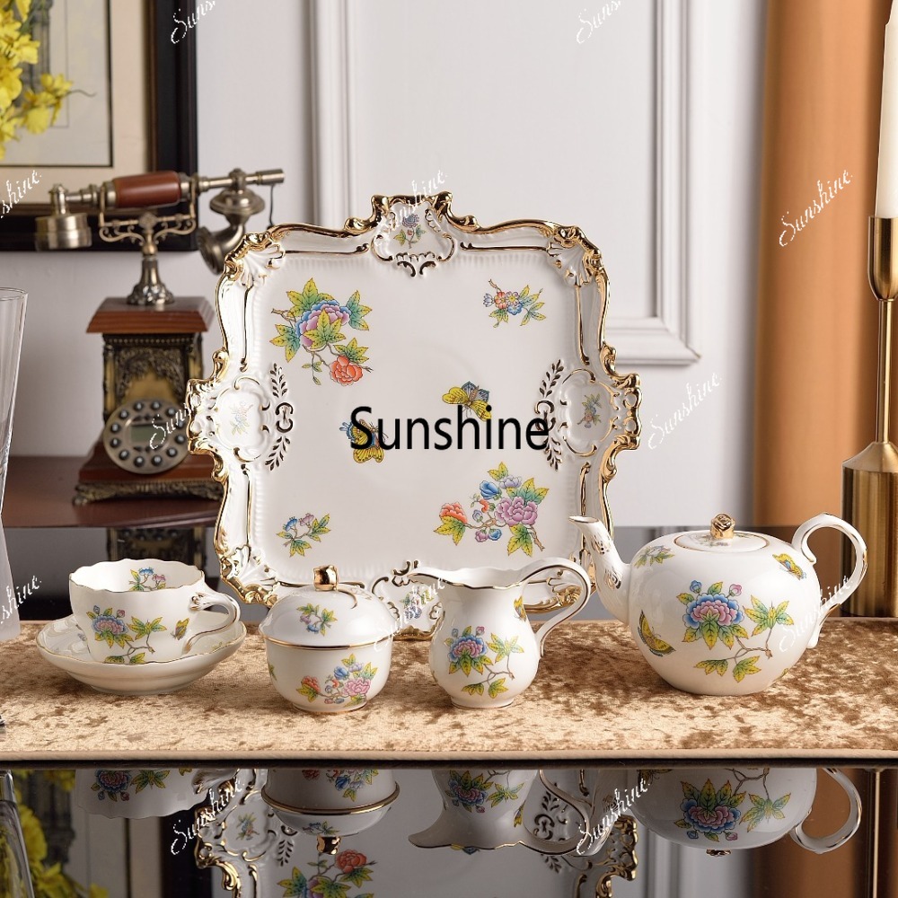 Hungarian Floral Garden Aftern - Coffee Tea Garden 评论和价格