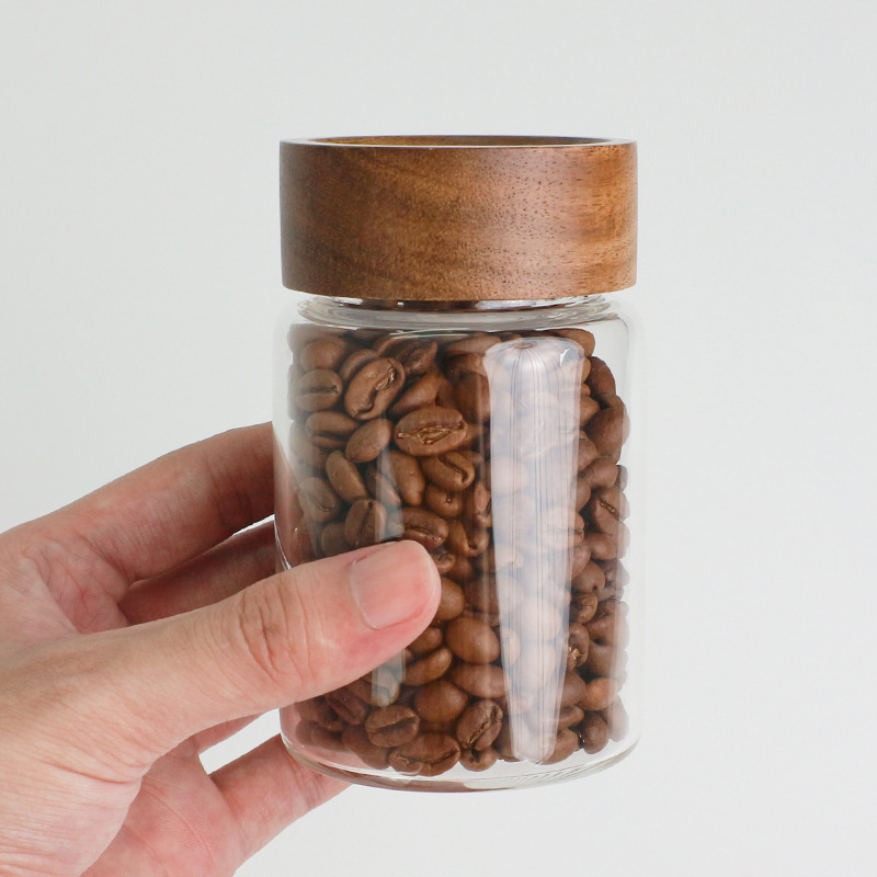 Glass Tube Coffee Beans Storag - Coffee Tea Tumbler 评论和价格