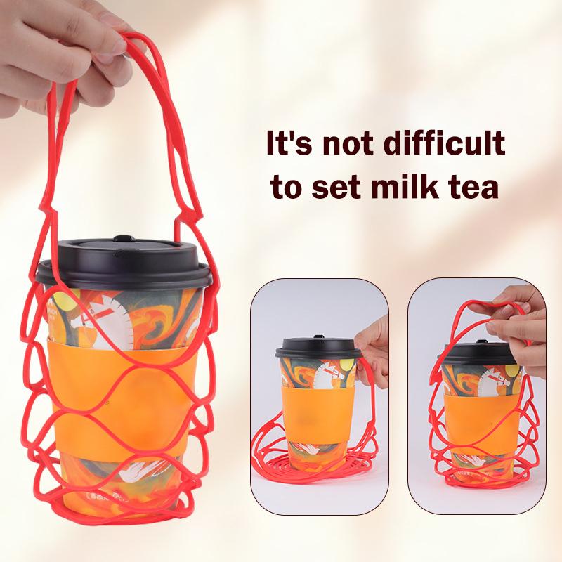 Soft Silicone Drink Sleeve Reu - Coffee Tea Bags 评论和价格