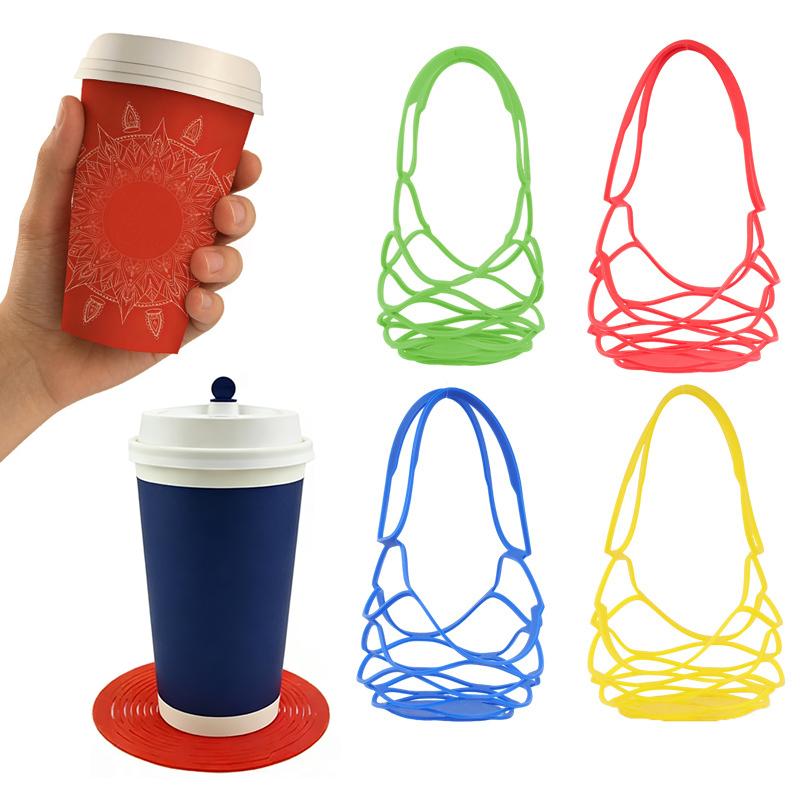 Soft Silicone Drink Sleeve Reu - Coffee Tea Bags 评论和价格