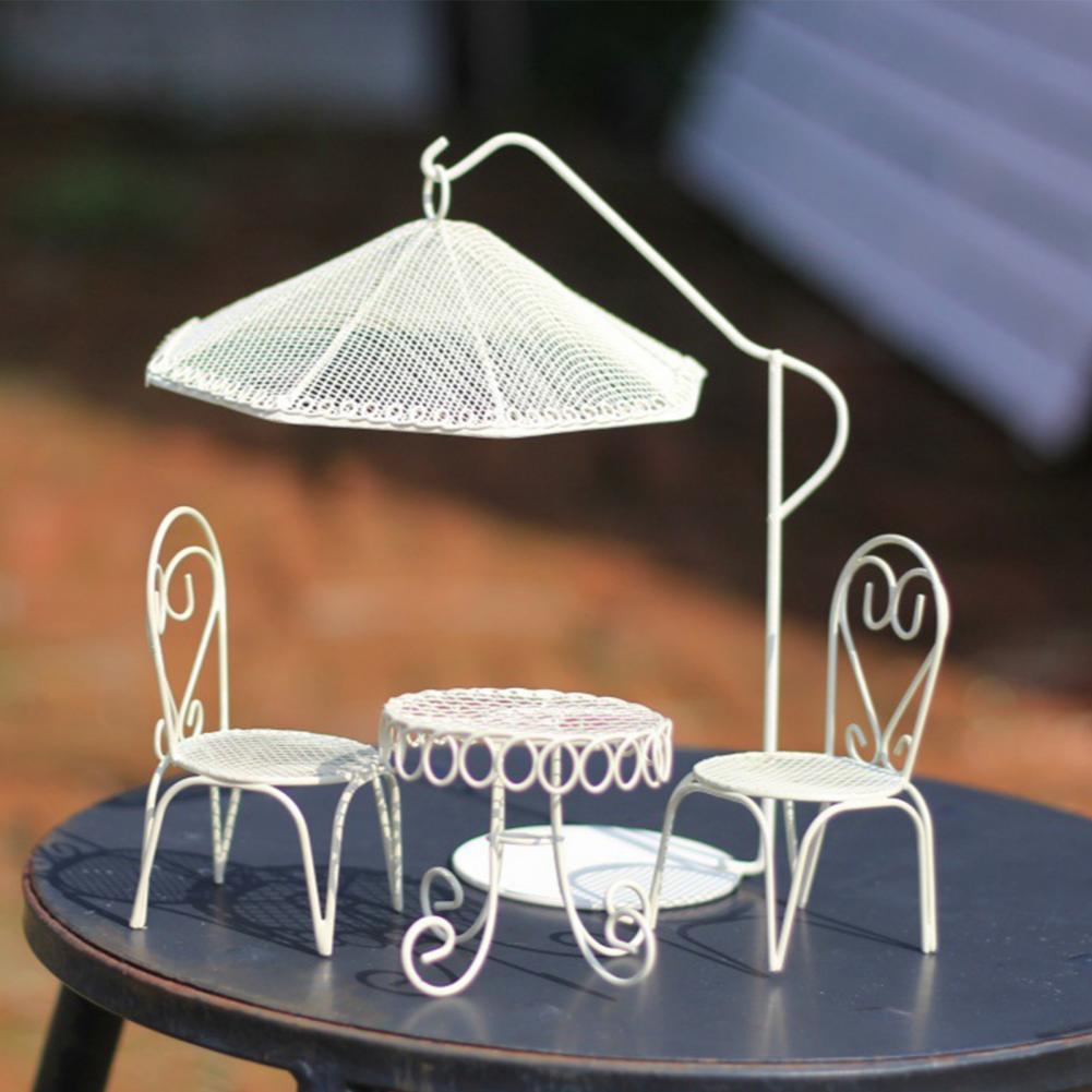 Dollhouse Miniature Bistro Tab - Coffee Tea Garden 评论和价格