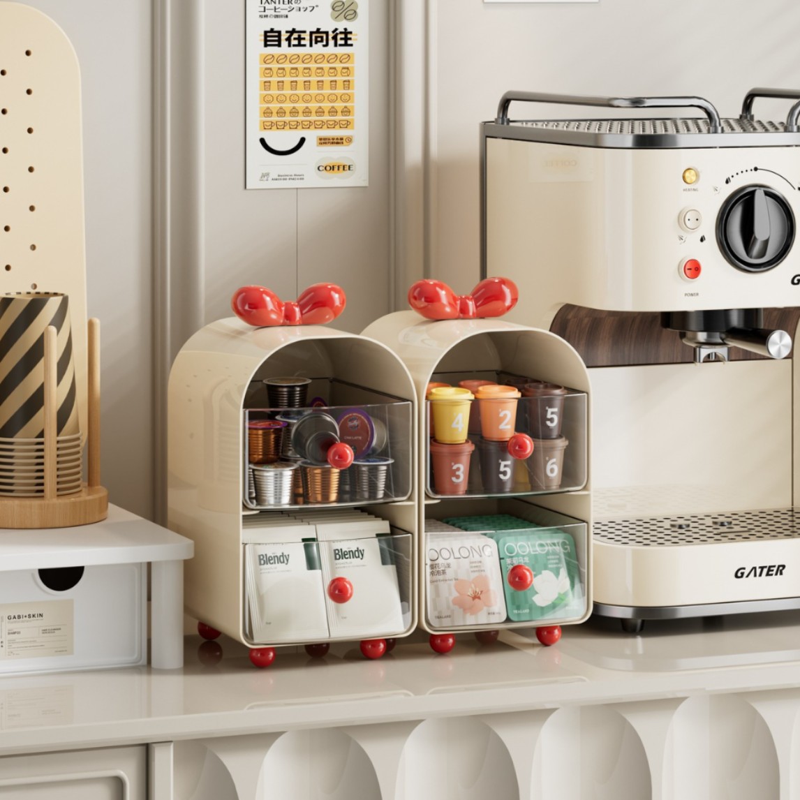 Creamy Coffee Capsule Organize - Coffee Tea Bags 评论和价格