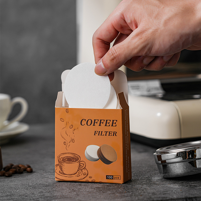 100Pcs Round Coffee Filter Pap - Coffee Dripper V60 评论和价格