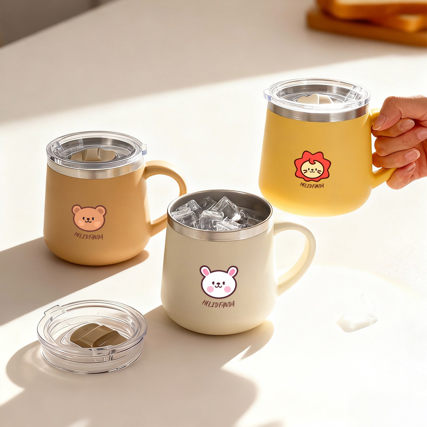 430ML Cartoon 316 Stainless St - Coffee Tea Tumbler 评论和价格
