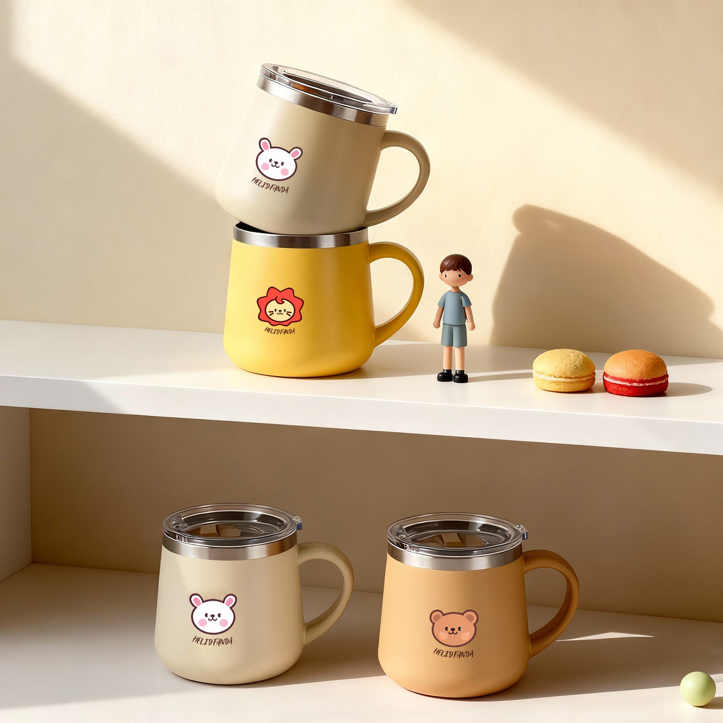 430ML Cartoon 316 Stainless St - Coffee Tea Tumbler 评论和价格