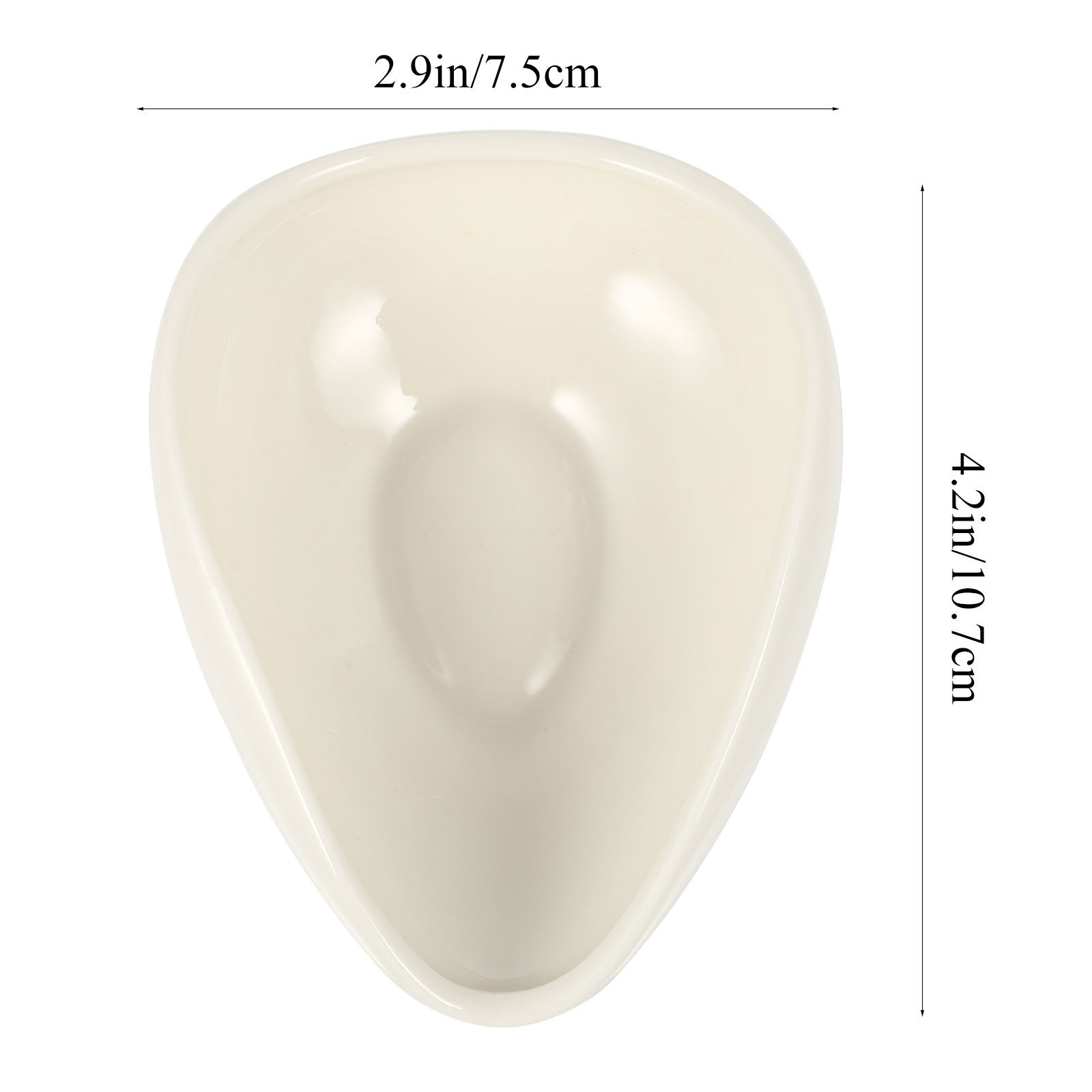 2Pcs Ceramic Tea Scoop for Loo - Coffee Tea Bean Leaf 评论和价格